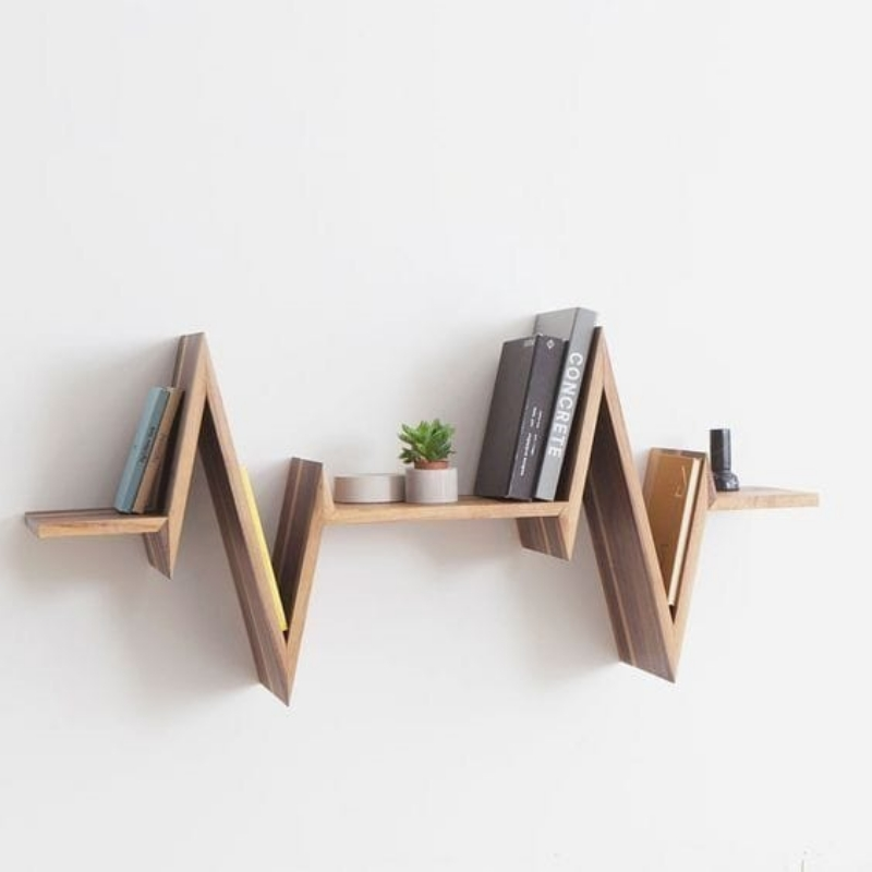 Solid Wood Shelve - Creative Design