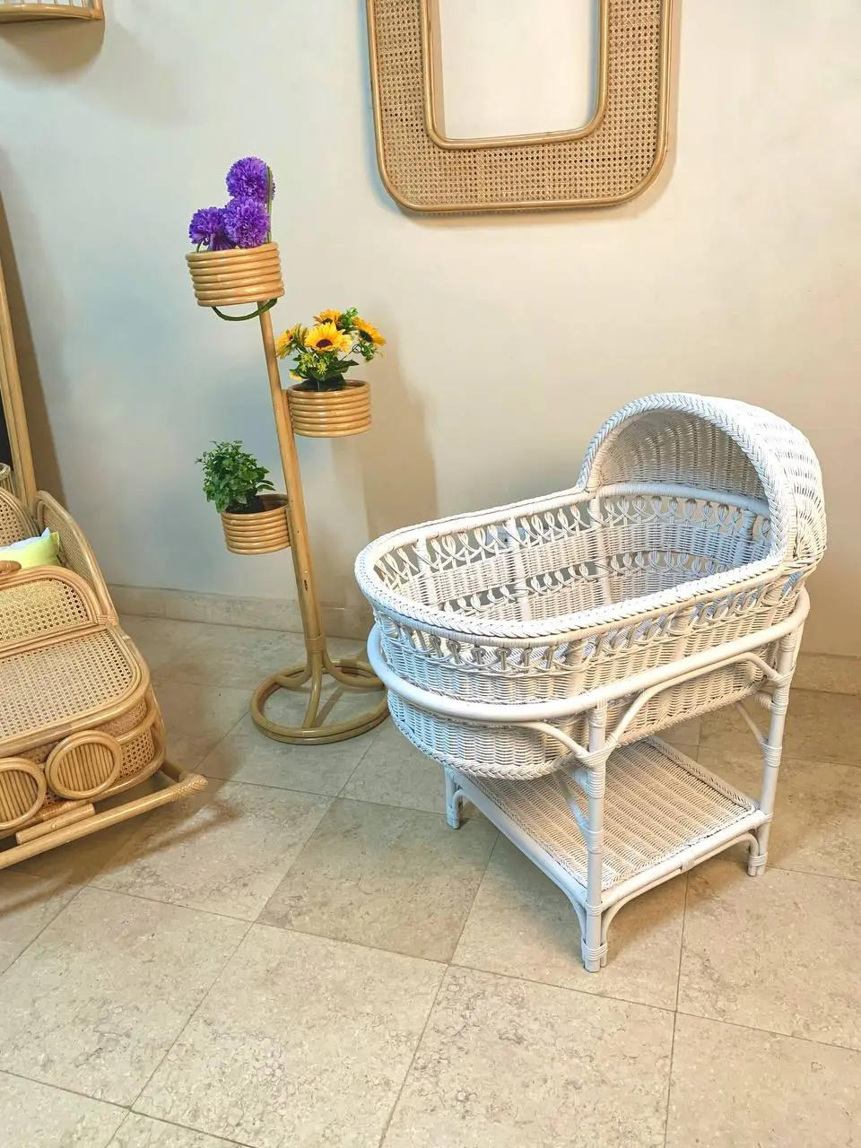 Bamboo bassinet on sale