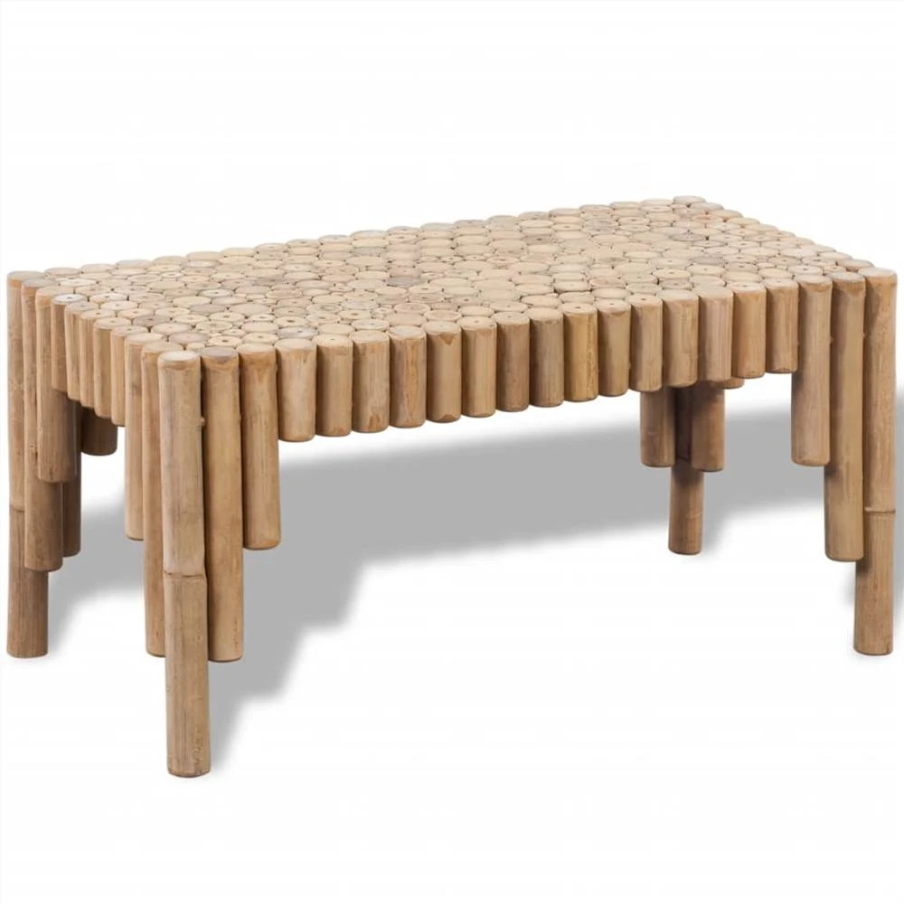 Bamboo Coffee Table - Woody And Forest Style