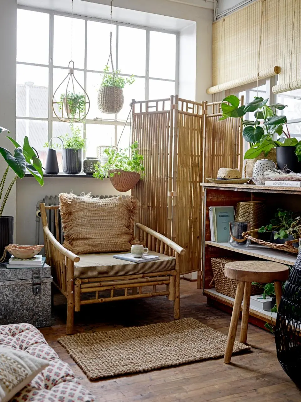 Indonesian Bamboo Chair - Bohemian design