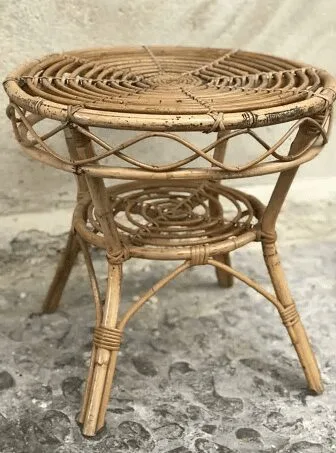 Vintage Bamboo Table - Classy Design