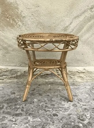 Vintage Bamboo Table - Classy Design